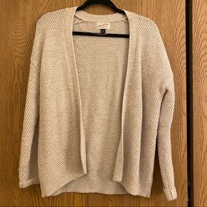 Universal Thread Cream Open Knit Cardigan